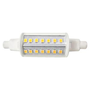 Product image for LED Lamp T3 R7S Base 6W 78MM 120V 30K 550LM Dimmable Clear STANDARD