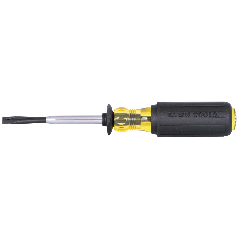 Product image for KLEIN 6024K TOOL SCREWDRIVER 4" 1/4" KEYSTONE HD CUSHION