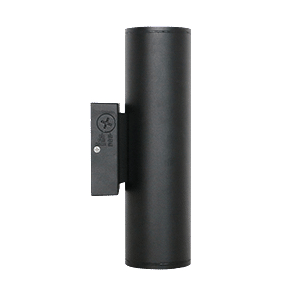 Product image for LED Up Down Cylinder 20W 1872LM 120-347V 3000/4000/5000K 20 deg optic Photocell Black