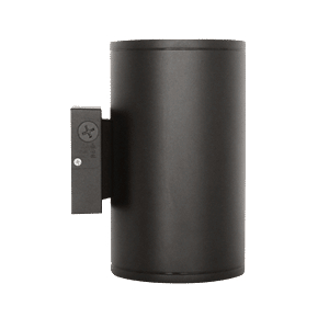 Product image for LED Up Down Cylinder 36W 4063LM 120-347V 3000/4000/5000K 20 deg optic Photocell Bronze