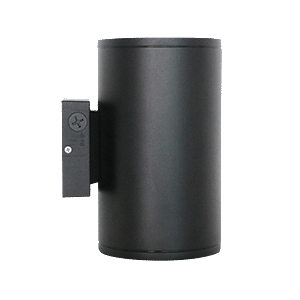 Product image for LED Up Down Cylinder 36W 4063LM 120-347V 3000/4000/5000K 20 deg optic Photocell Black