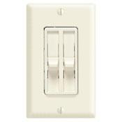 Product image for Dimmer slide electro-mechanical 1-pole 120V 300W ivory