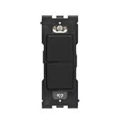 Product image for Switch comb Renu 1P 15A 120/277VAC onxy black