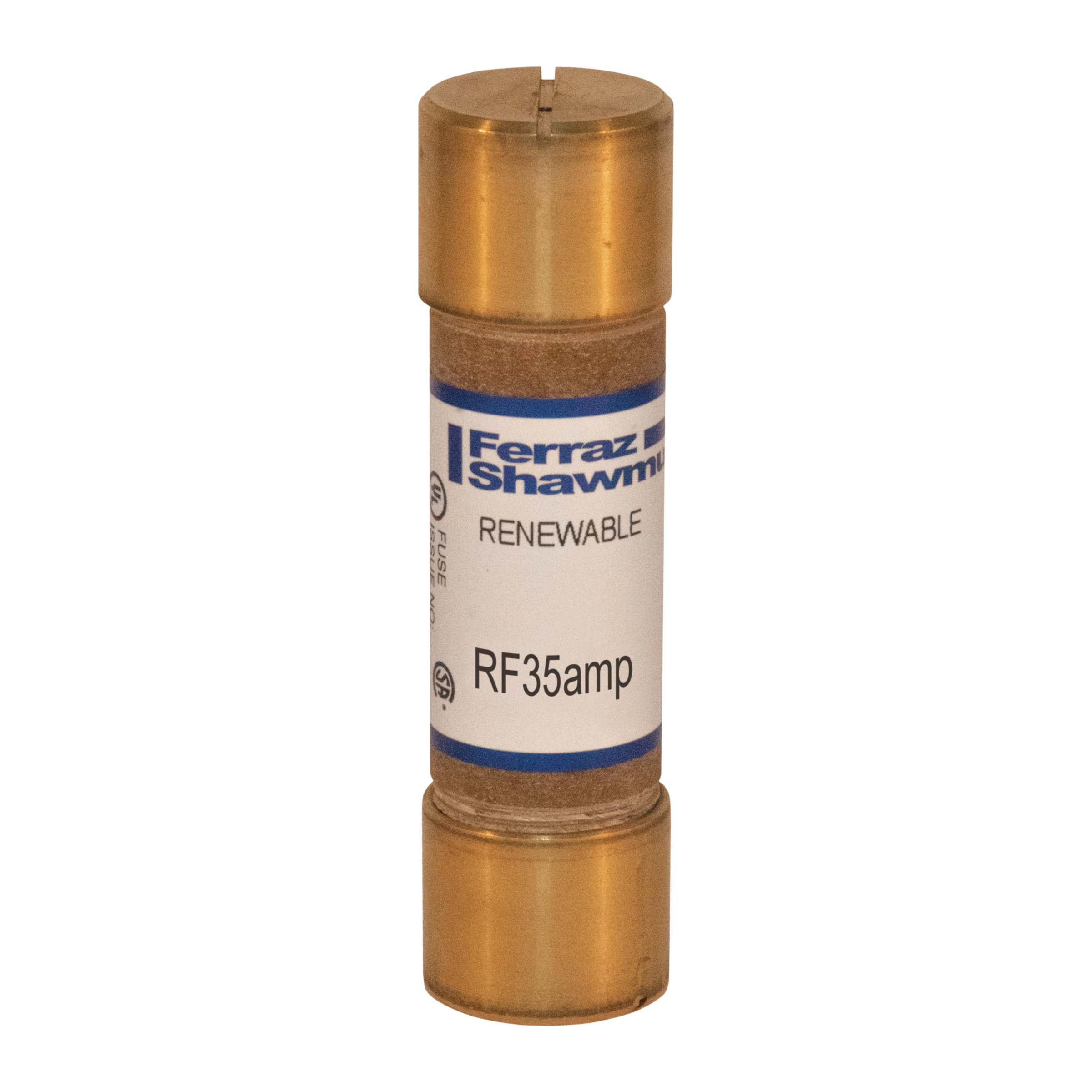 Product image for Fuse RF - Class H - Fast-Acting 250VAC 35A Ferrule