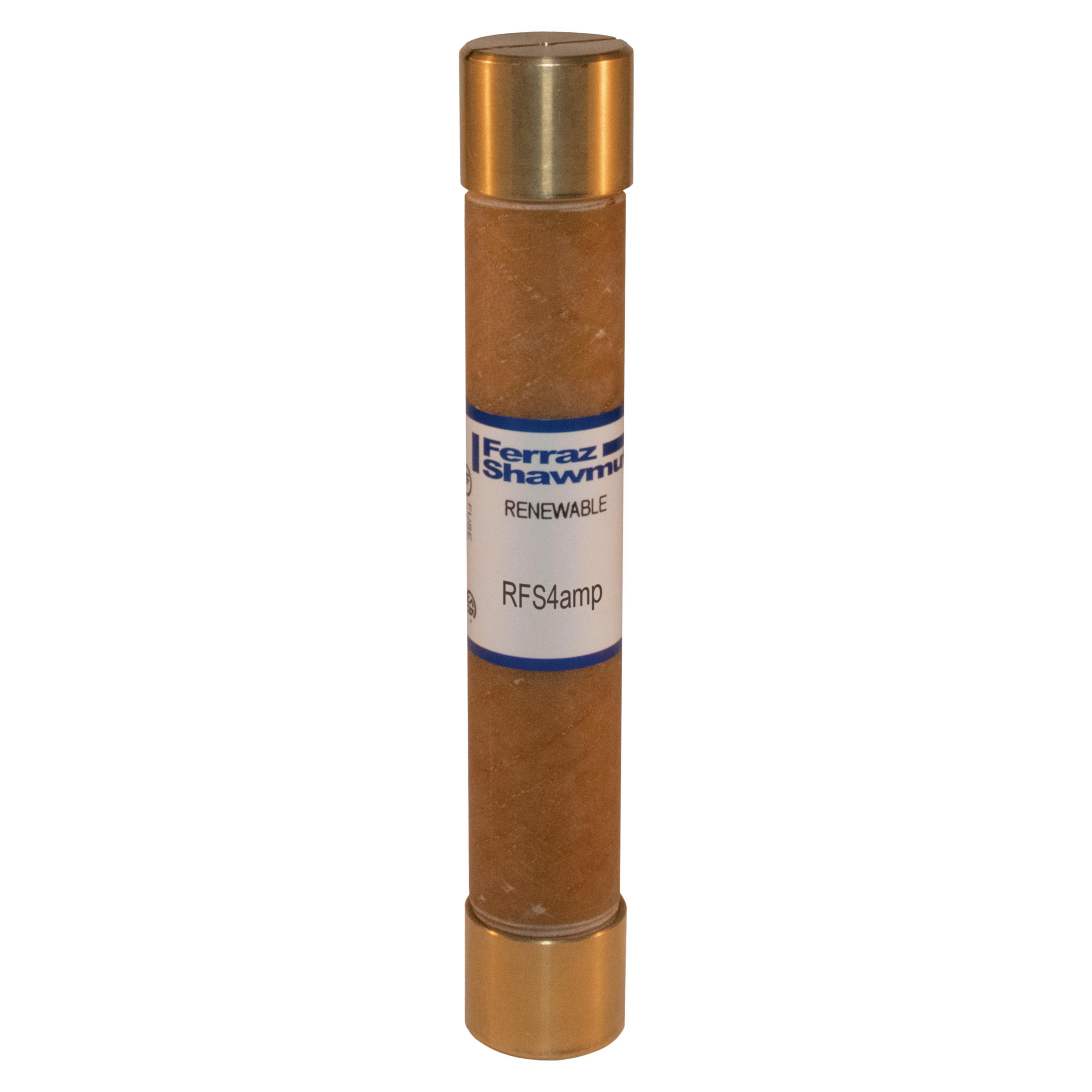 Product image for Fuse RFS - Class H - Fast-Acting 600VAC 4A Ferrule