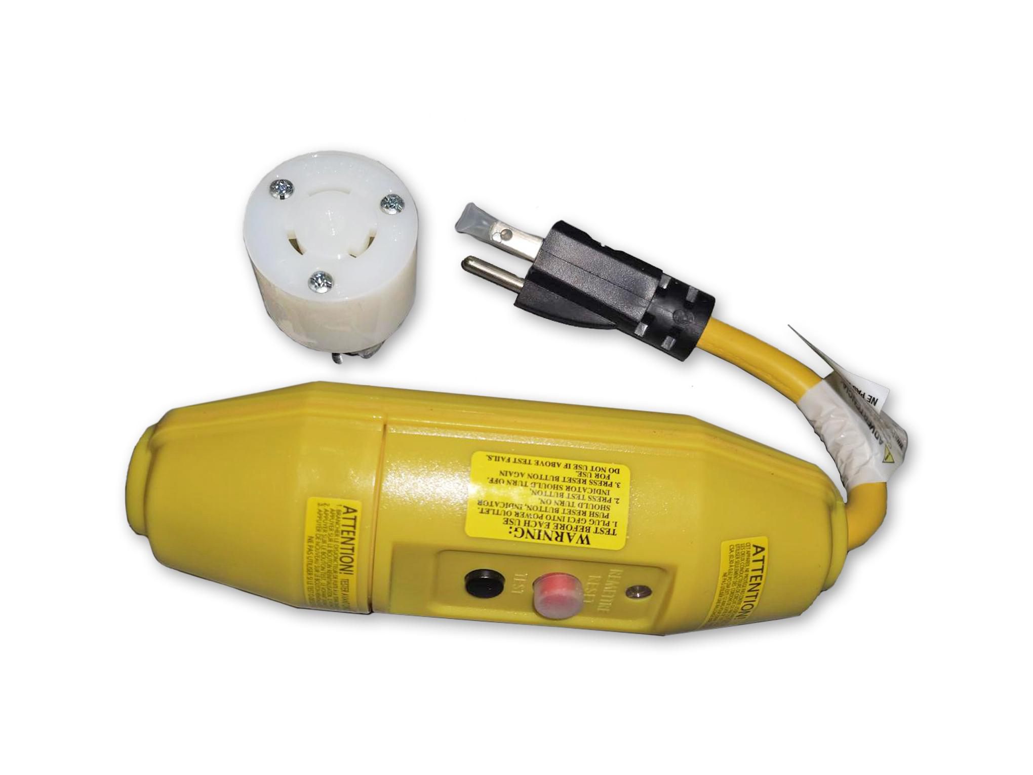 912895-6 LumaPro 30 ft. Extension Cord Reel; 120 VAC; Yellow Reel