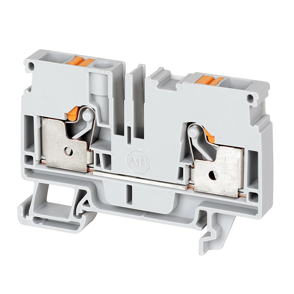 Product image for IEC Feed-Through Push-in Terminal Block