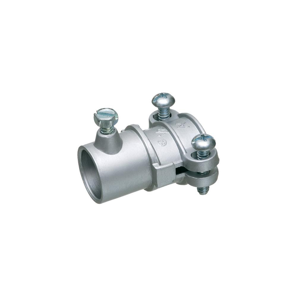 Product image for ARLINGTON 8610 COUPLING 1/2" EMT TO 1/2" FLEX