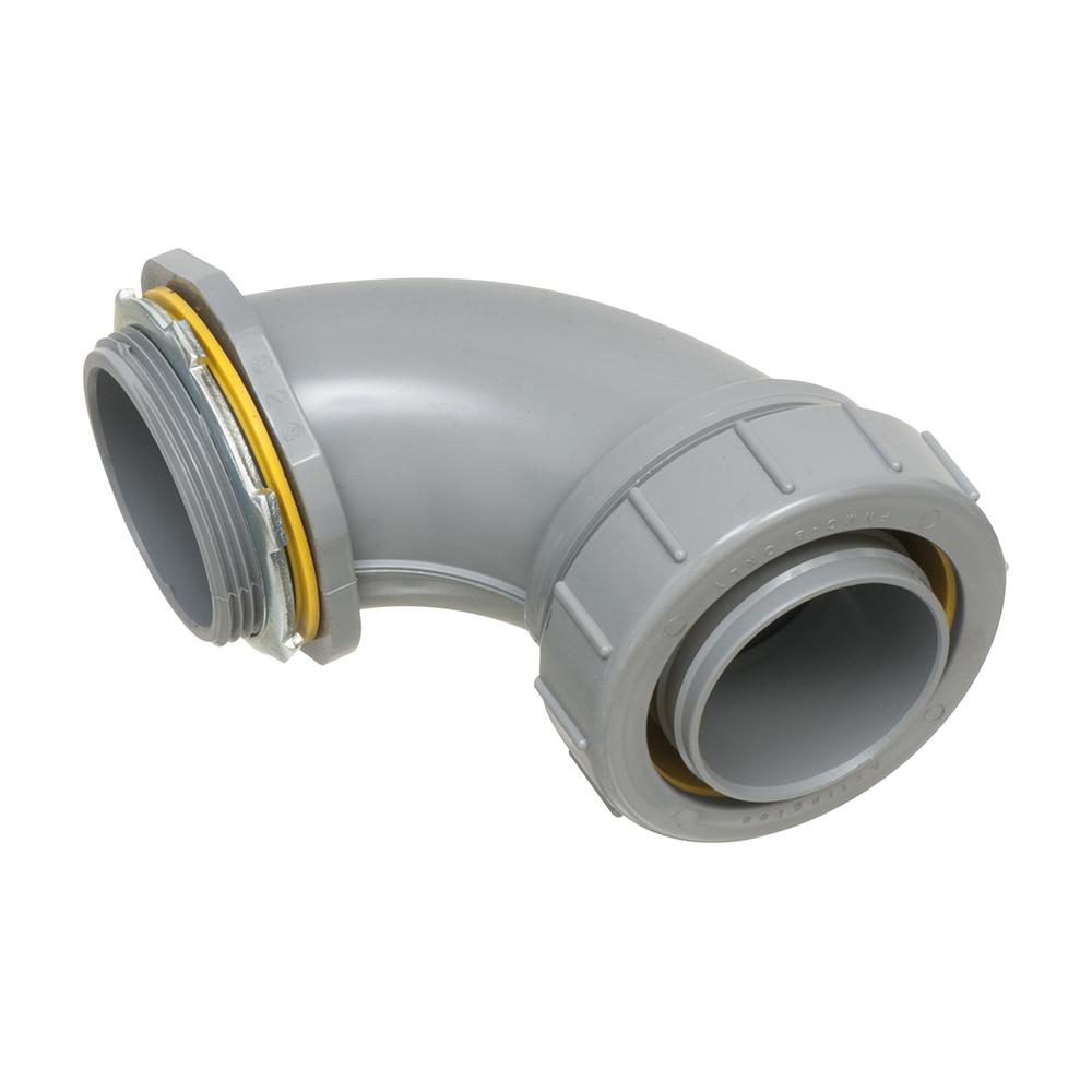 Product image for 2" PVC LT 90DEG CON