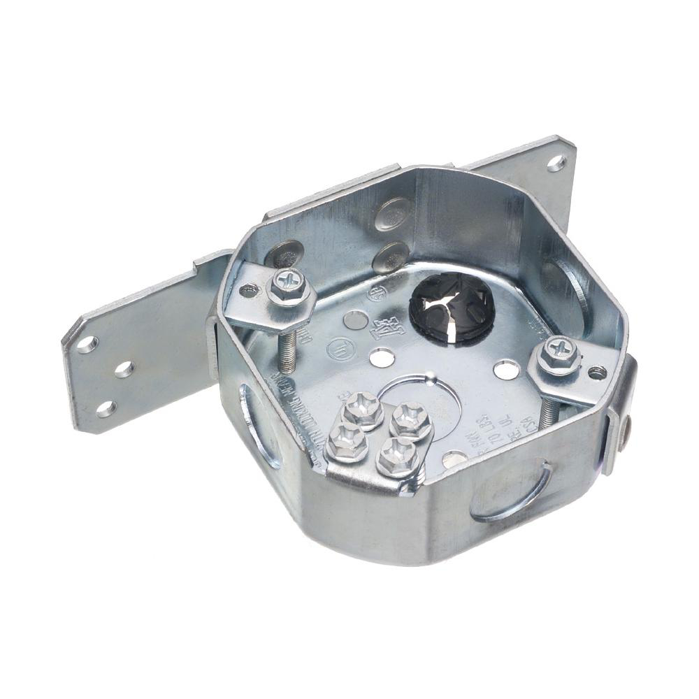 Product image for Mounting box on side of joist steel 1-1/2" depth