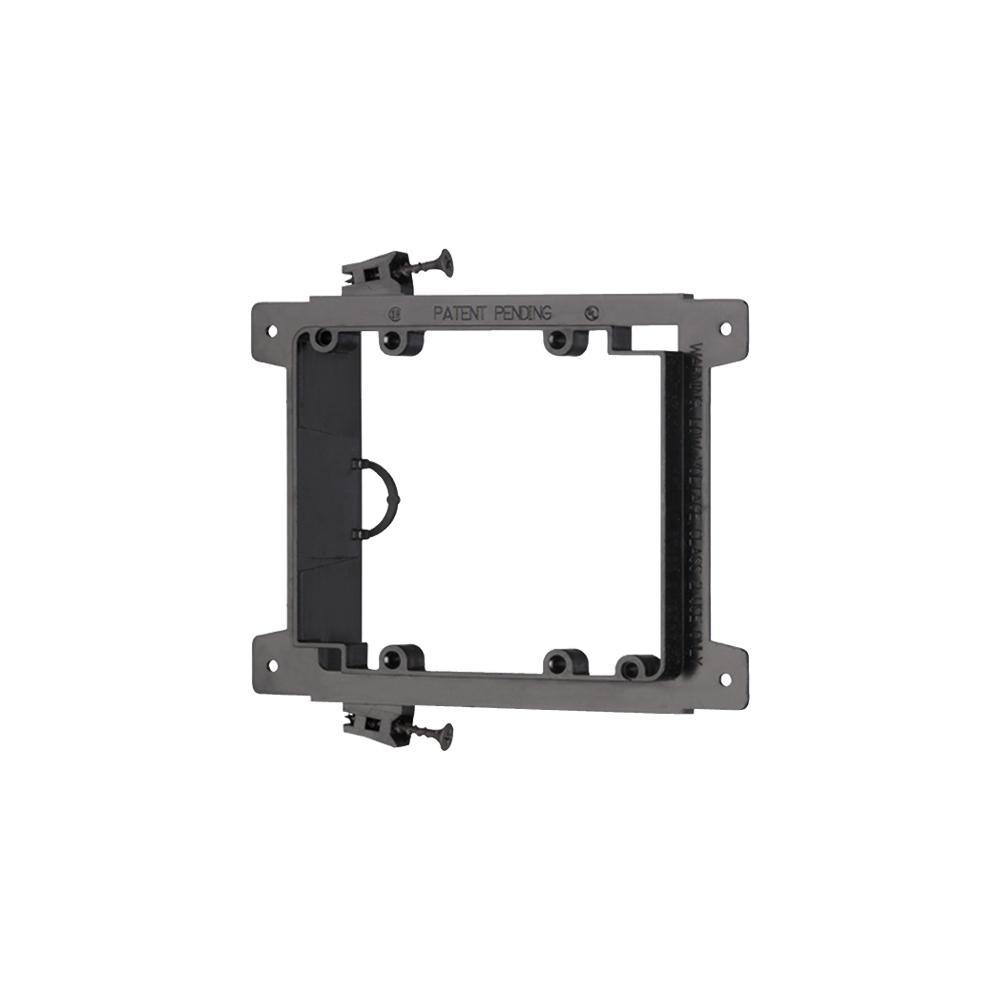 Product image for Plate low voltage 2 gang screw on