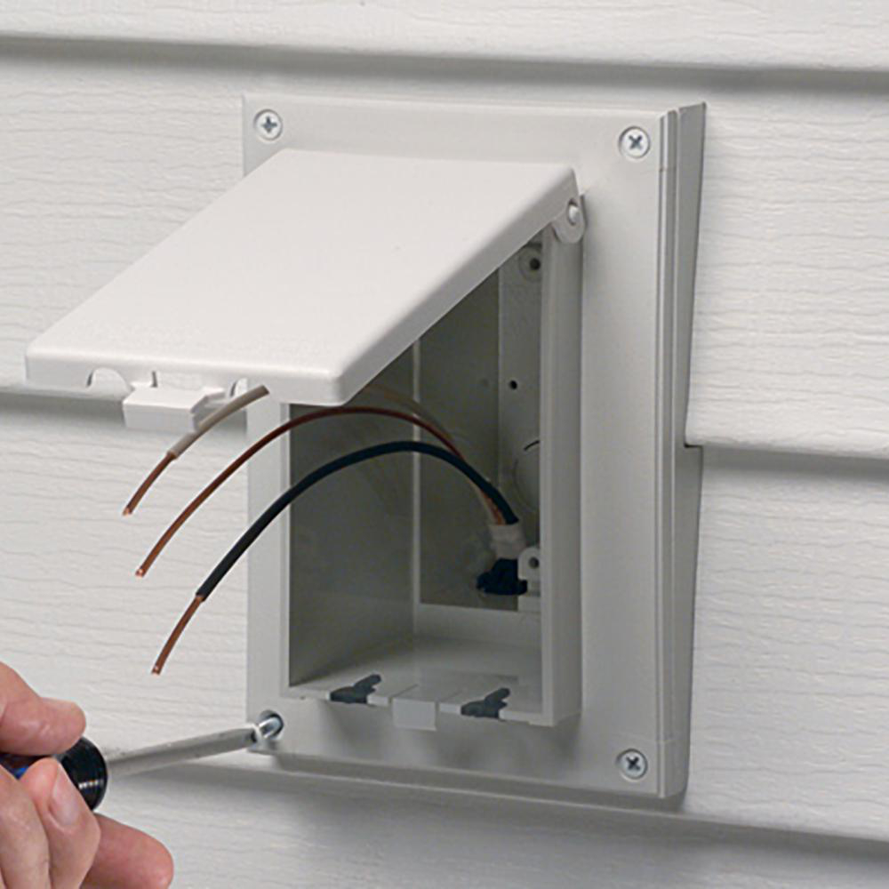 Product image for WHITE IN-BOX FOR 1/4" GC