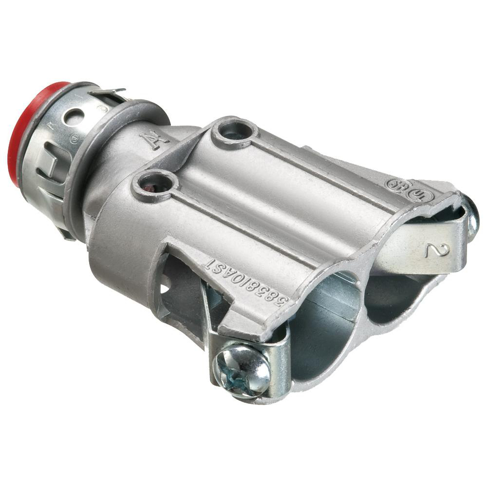 Product image for Duplex Connectors w/ Insulated Throat 3/8in