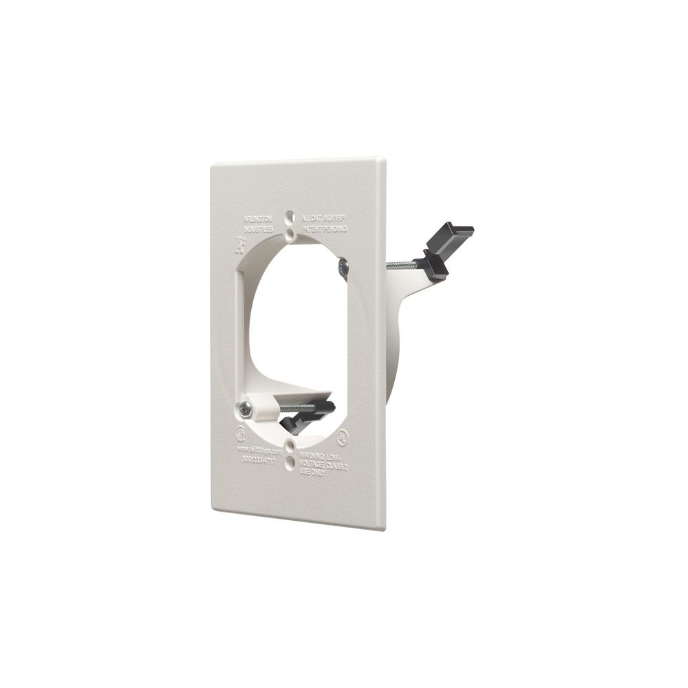Product image for Mounting bracket low voltage single-gang 3.5" hole