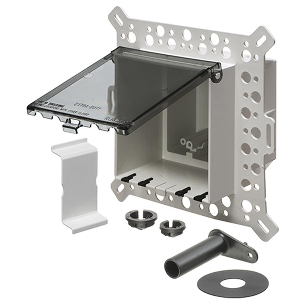 Product image for 2 GANG CLEAR CVR MASON GC