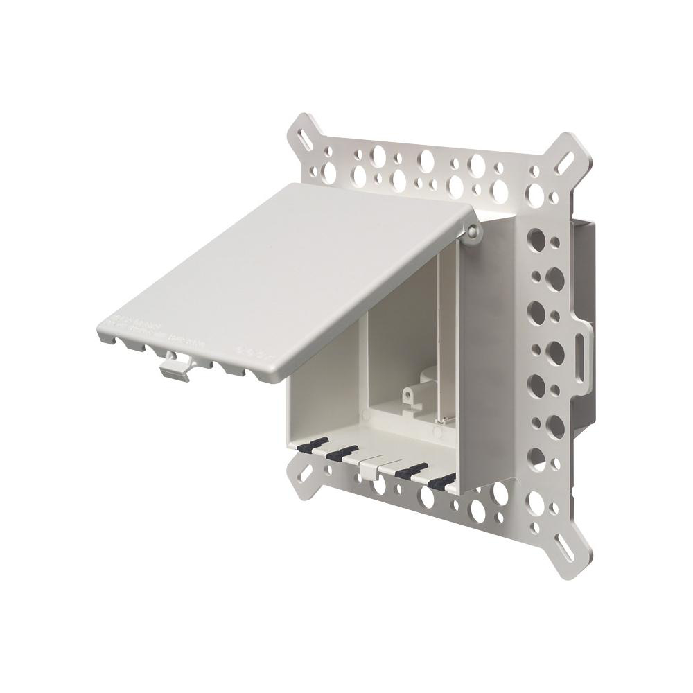 Product image for 2 GANG WHITE MASONARY GC