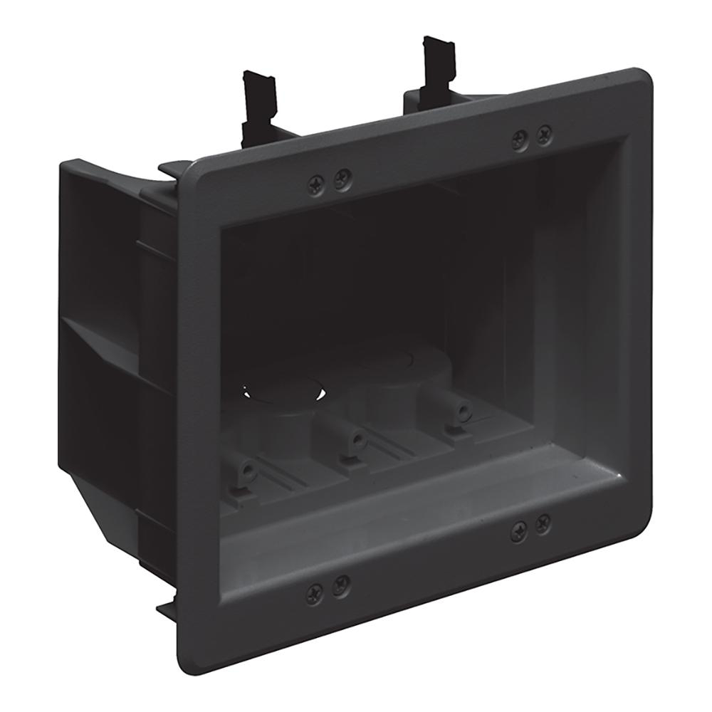 Product image for 3GANG INSET OUTLET BOX BL GC