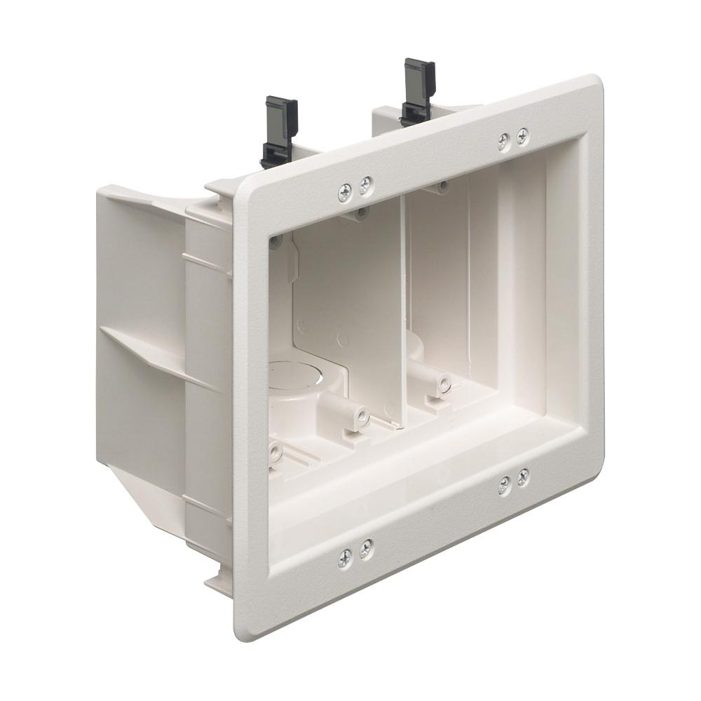 Product image for 3GANG INSET OUTLET BOX WH GC