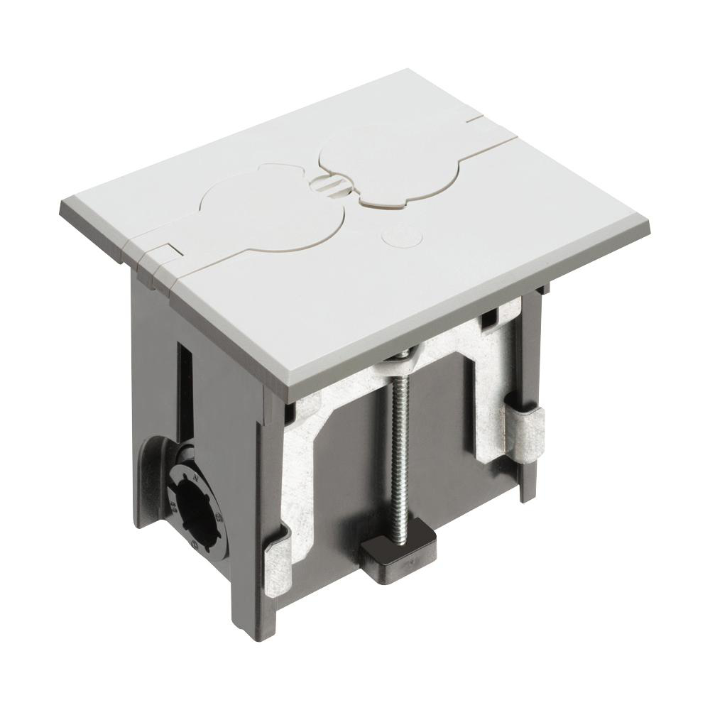 Product image for WHITE FLOOR BOX - FLIP