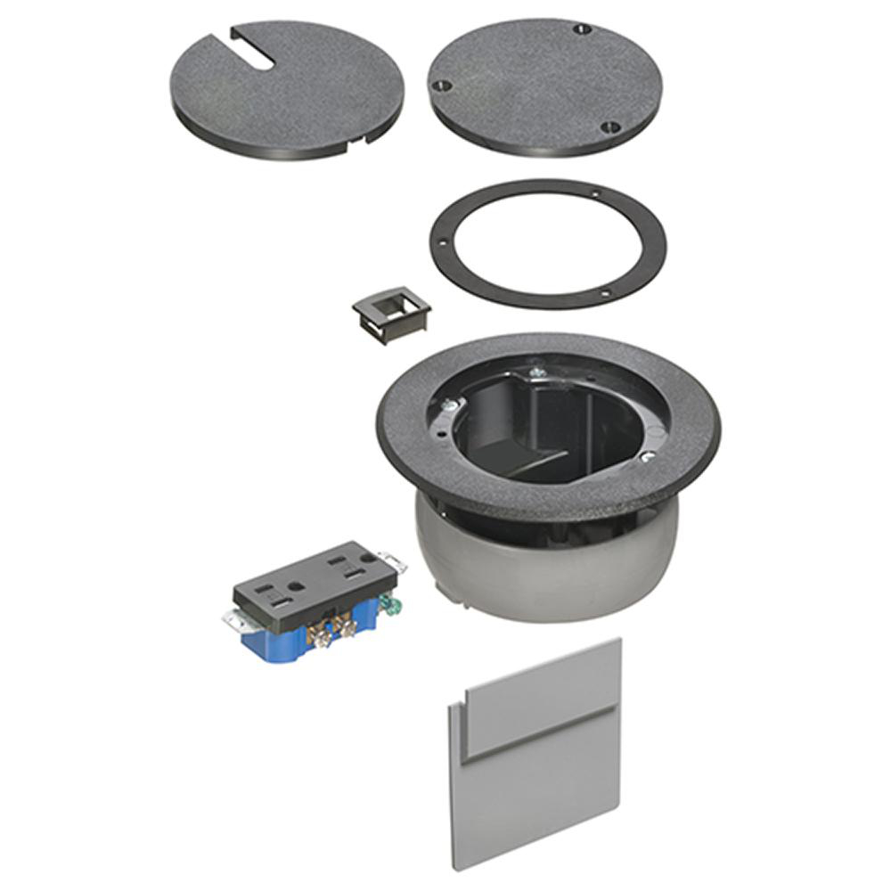 Product image for RECESSED BLACK FB W/DE