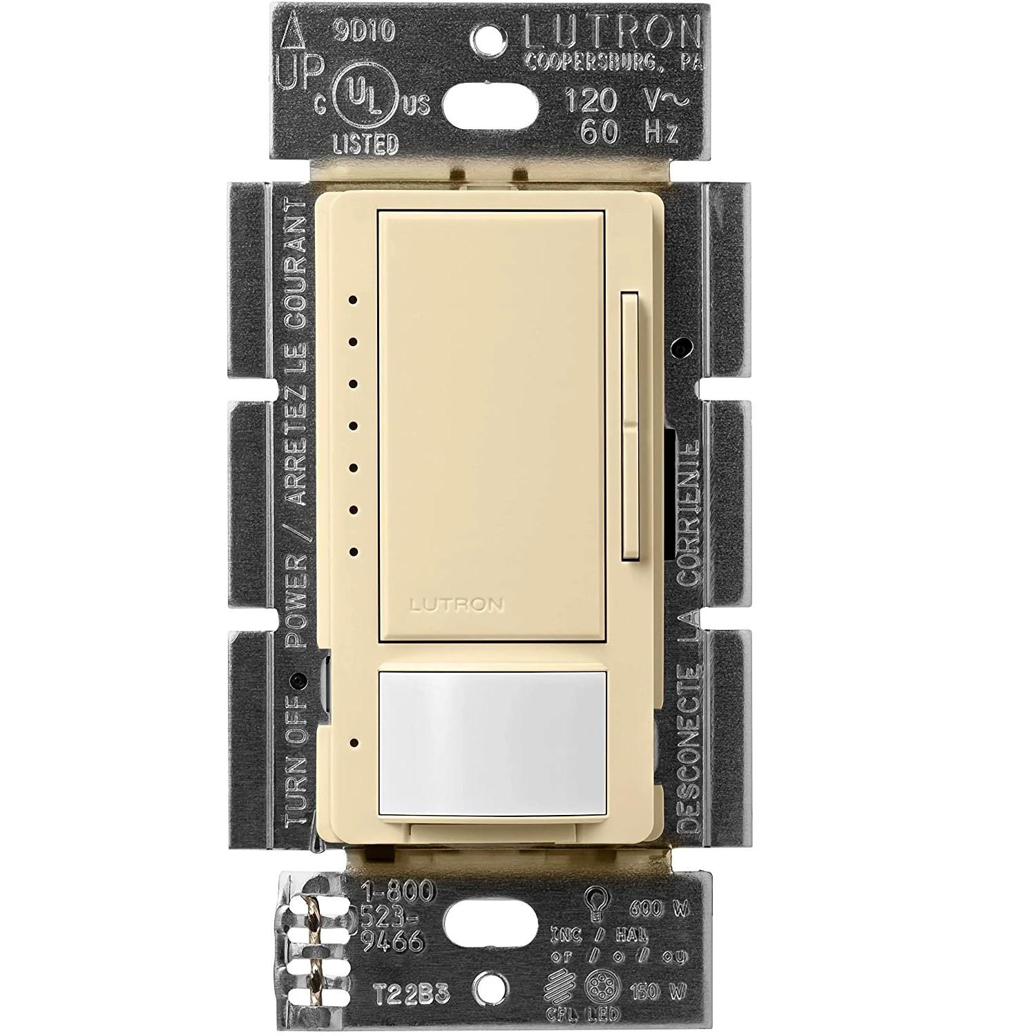 Product image for Dimmer C.L occupancy/vacancy sensor multi-location ivory