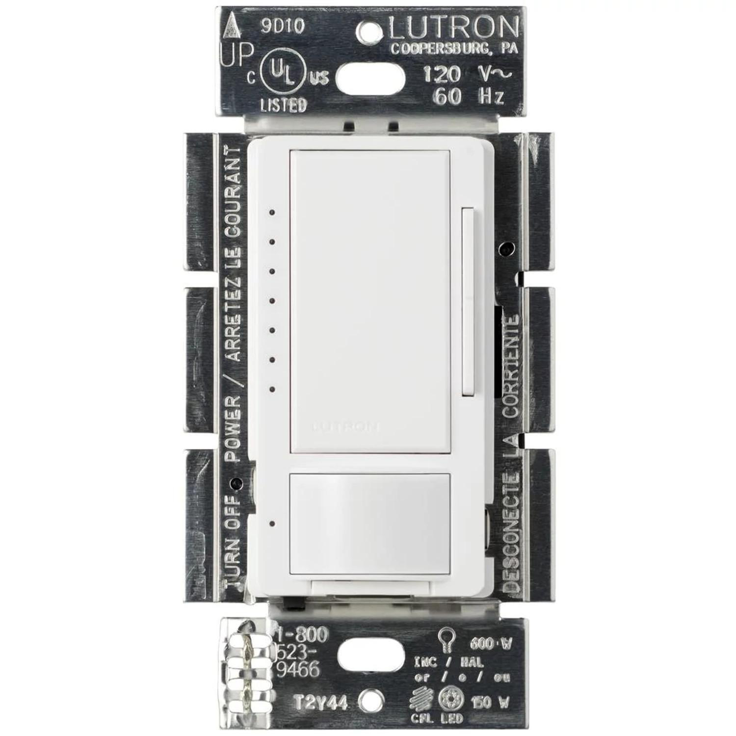 Product image for LUTRON MSCL-OP153M-WH SENSOR MAESTRO CL PIR OCC WHITE