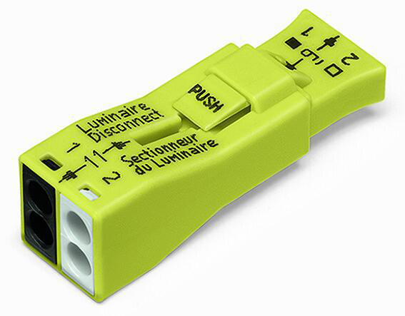 Product image for WAGO 873-902 CONNECTOR 2POSITION LIGHTING DISCONNECT