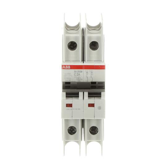 Product image for UL489 MCB 2P C 2A 480/277