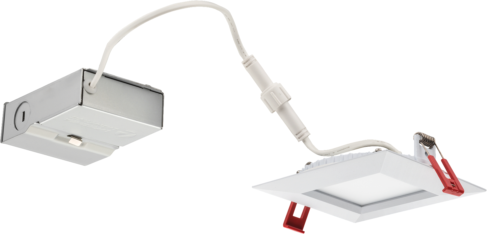 Product image for 4IN WAFER-THIN LED DOWNLIGHT, SQUARE, SM