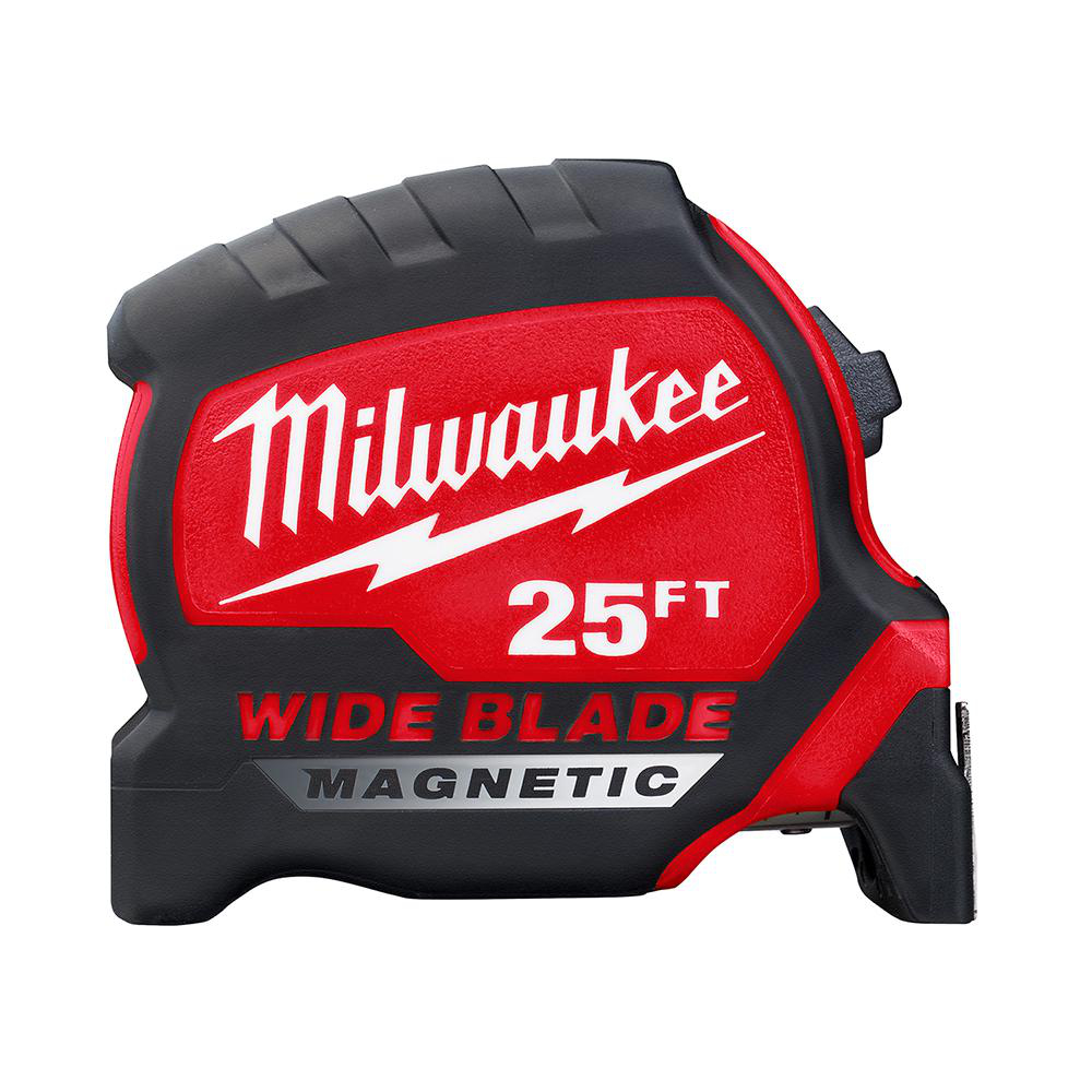 Product image for 25Ft Wide Blade Magnetic Tape Measure