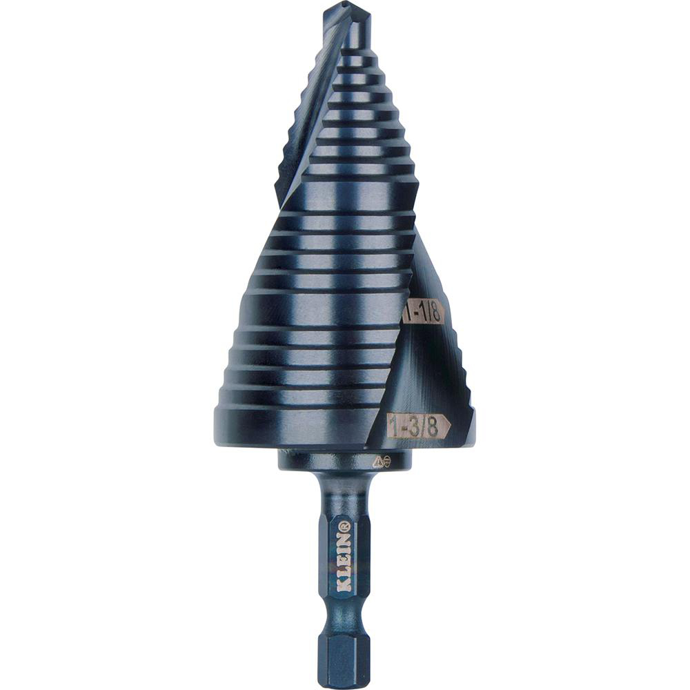 KLEIN QRST15 QUICK RELEASE STEP DRILL BIT 7/8"-1-3/8"