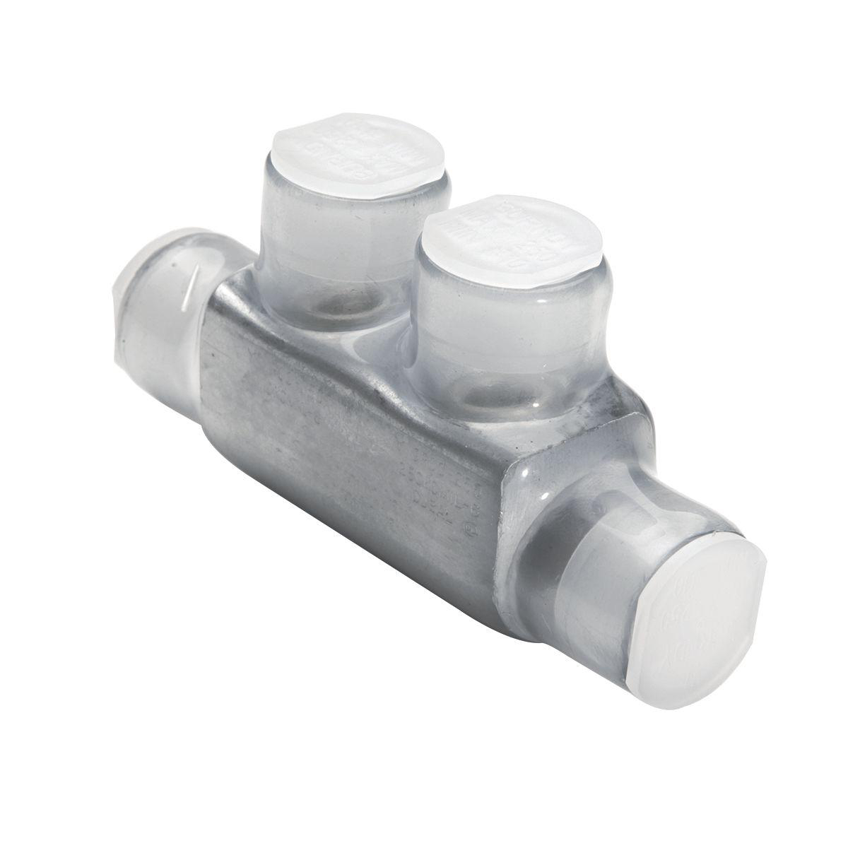 Product image for BURNDY BISR1/0 IN LINE SPLICER/REDU #14-#1/0 AWG WIRE RANGE 3/16" HEX KEY