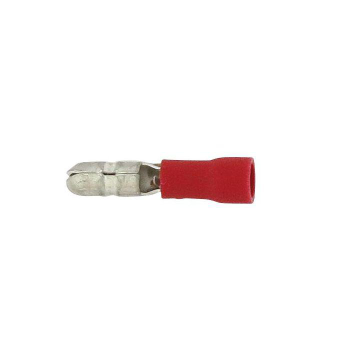 Product image for KSPEC MAL BULLET 22-18GA .156 PVC RED 100PK