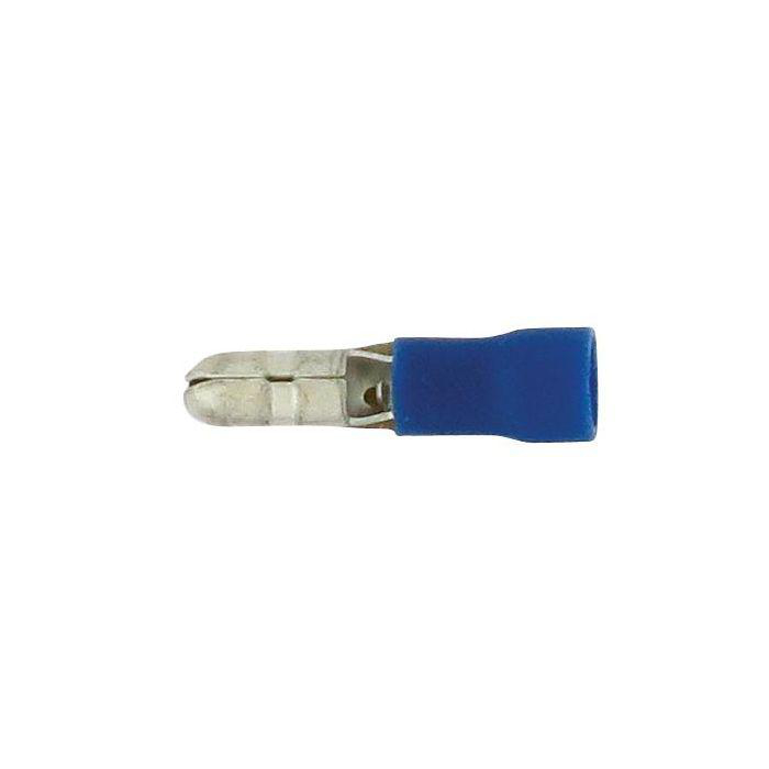 Product image for KSPEC MAL BULLET 16-14GA .156 PVC BLUE 100PK