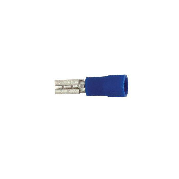 Product image for KSPEC FEM SLIDE 16-14GA .110x.032 PVC BLUE 100PK