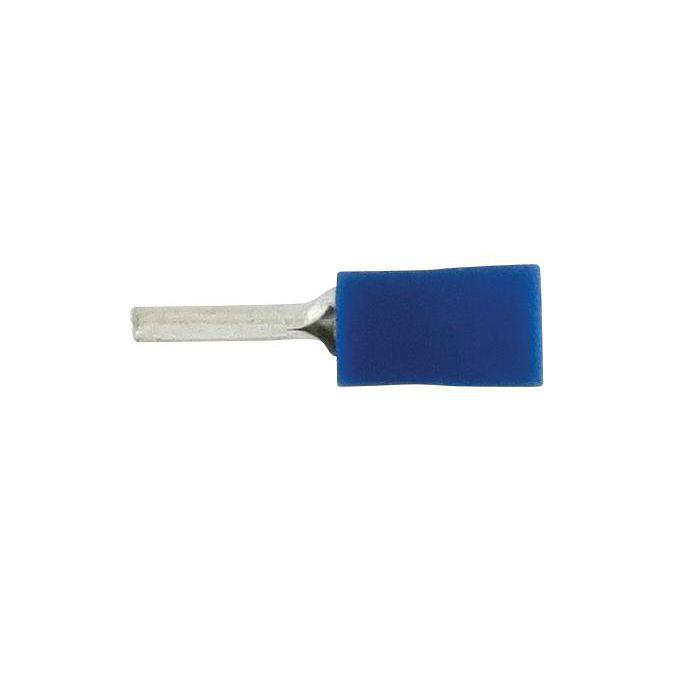 Product image for KSPEC PIN TERMINAL 16-14GA BLUE 100PK