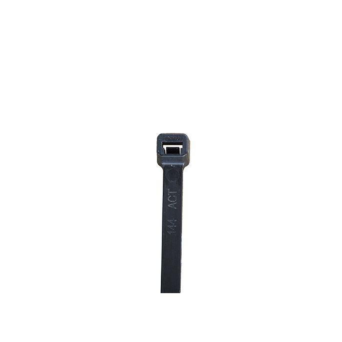 Product image for KSPEC CBL TIE STD 7.5" 50LB BLACK 100PK