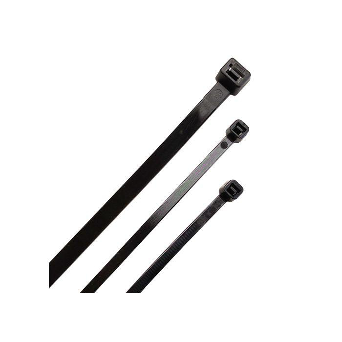 Product image for KSPEC CBL TIE STD 17" 50LB BLACK 100PK