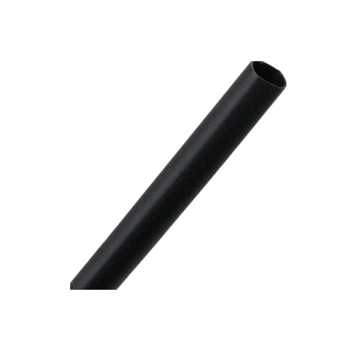 Product image for HT SHK SGL WALL 1/4"ID BLK 4FT