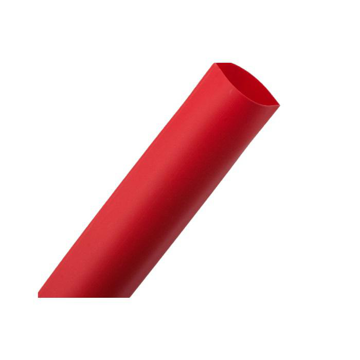 Product image for HT SHK SGL WALL 3/4"ID RED 4FT