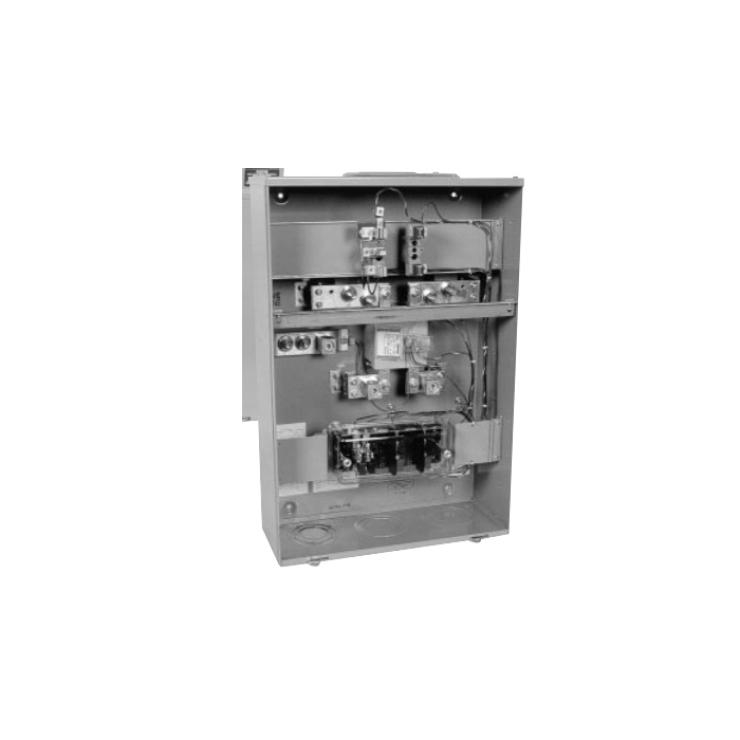 Product image for HYDEL CT4-2 METER BASE 400A 5JAW 120V 240V 36" ENCLOSURE