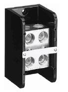Product image for Power distribution block enclosed 600vac/dc 200a