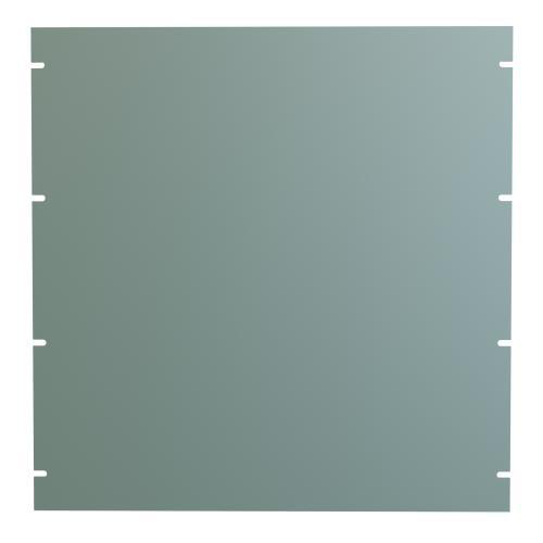 Product image for 11U FLAT STEEL RACK PANEL