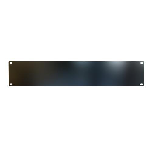 Product image for 2U FLAT STEEL RACK PANEL