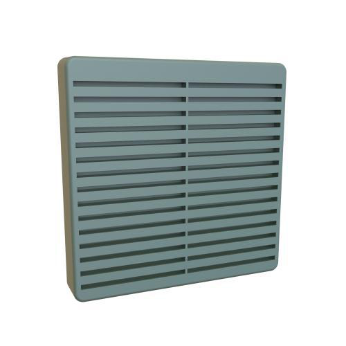 HAMMOND XPFA120GY FAN GRILL FOR 4.70" GREY