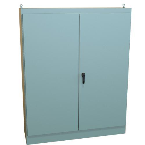 Product image for DBLE DOOR FREE STANDING ENC