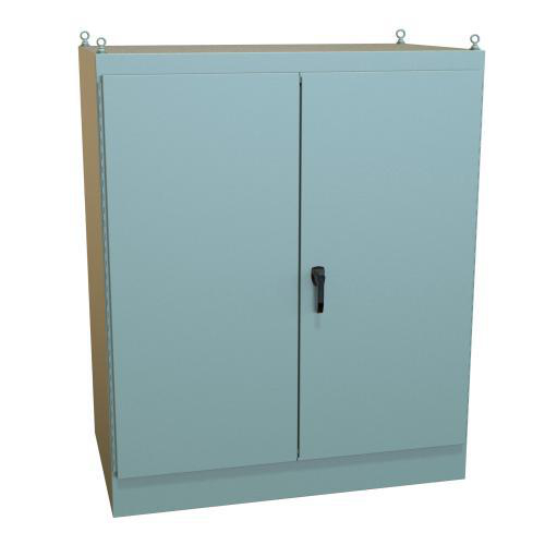 Product image for DBLE DOOR FREE STANDING ENC
