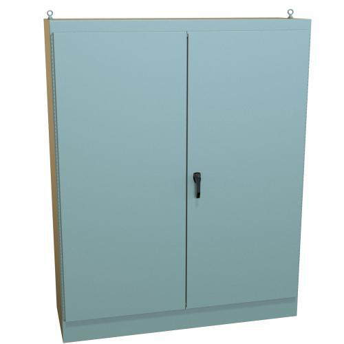 Product image for DBLE DOOR FREE STANDING ENC