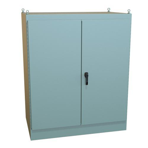 Product image for DBLE DOOR FREE STANDING ENC