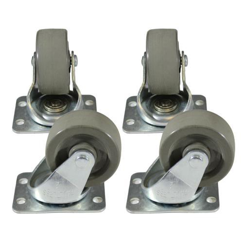 Product image for 4PK LIGHT DUTY CASTERS